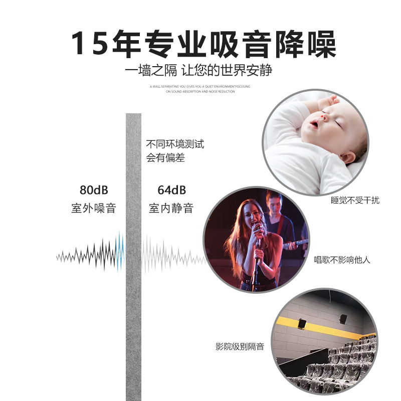 聚酯纖維吸音板產品展示