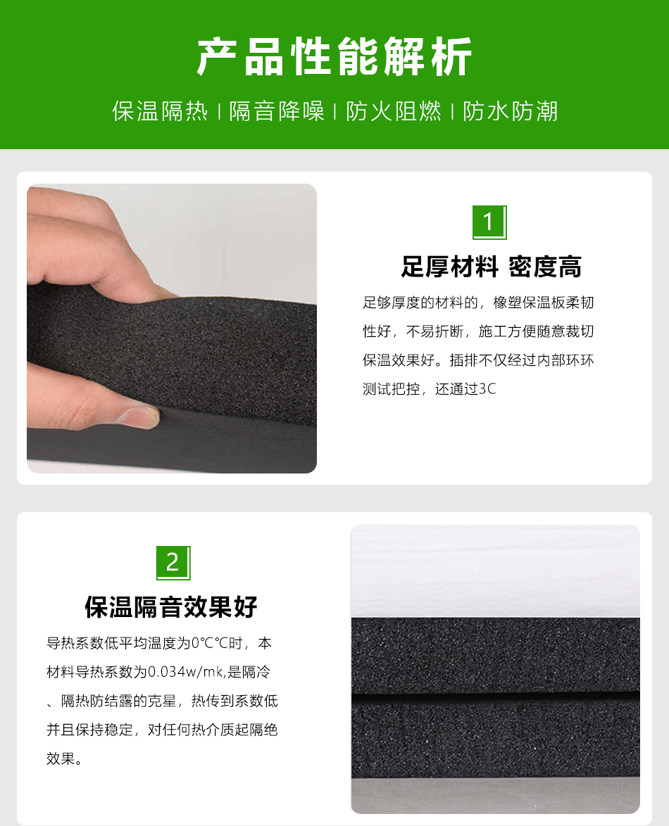 橡塑保溫板的隔音降噪原理